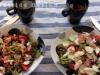 Radish and mozarella salad